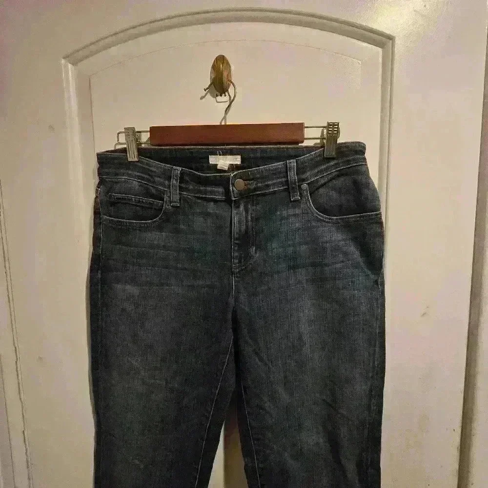 P7448 Eileen fisher medium wash skinny jeans size 6 - Picture 3 of 7